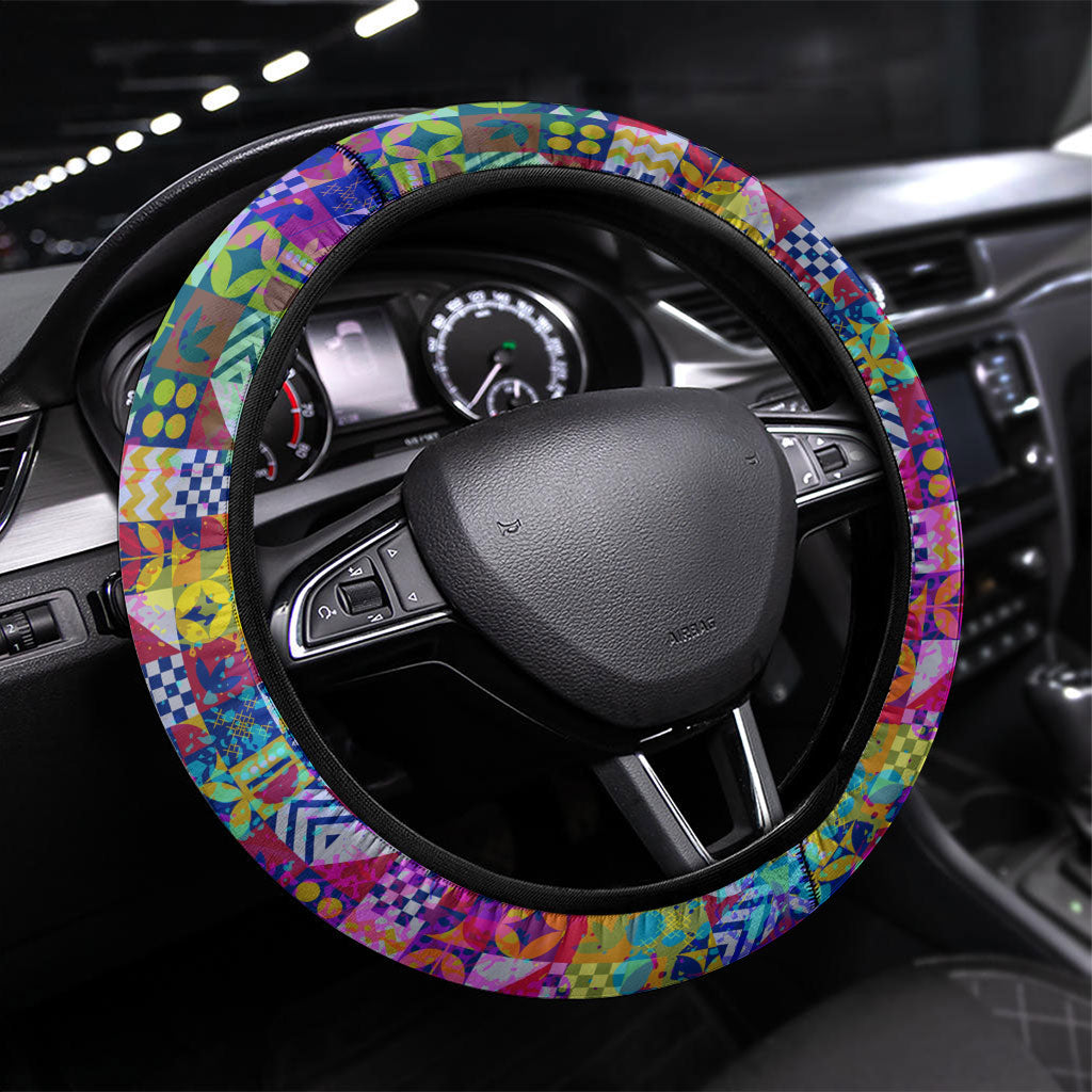 Simon Bolivar Venezuela Flag Day Steering Wheel Cover Patriotism Precursor De La Independencia Vibrant Flag