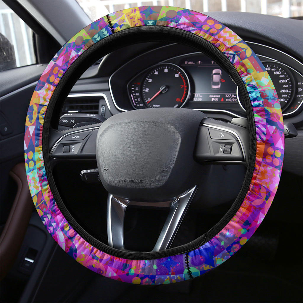 Simon Bolivar Venezuela Flag Day Steering Wheel Cover Patriotism Precursor De La Independencia Vibrant Flag