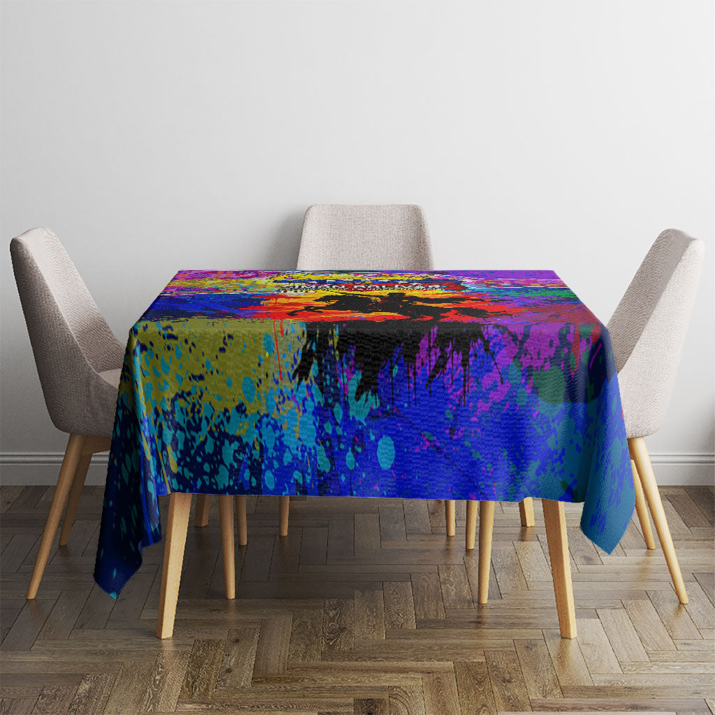 Simon Bolivar Venezuela Flag Day Tablecloth Patriotism Precursor De La Independencia Vibrant Flag