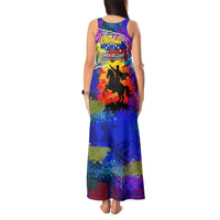 Simon Bolivar Venezuela Flag Day Tank Maxi Dress Patriotism Precursor De La Independencia Vibrant Flag