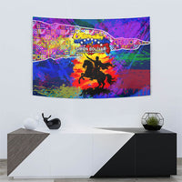 Simon Bolivar Venezuela Flag Day Tapestry Patriotism Precursor De La Independencia Vibrant Flag