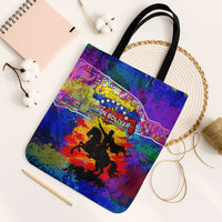 Simon Bolivar Venezuela Flag Day Tote Bag Patriotism Precursor De La Independencia Vibrant Flag