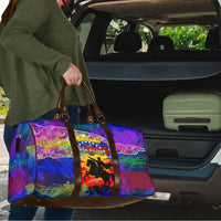 Simon Bolivar Venezuela Flag Day Travel Bag Patriotism Precursor De La Independencia Vibrant Flag