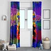 Simon Bolivar Venezuela Flag Day Window Curtain Patriotism Precursor De La Independencia Vibrant Flag