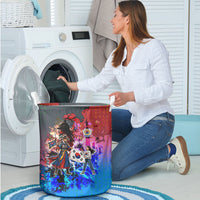 South Korea Flag Day Laundry Basket National Pride - Traditional Warrior - Modern History