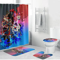 South Korea Flag Day Bathroom Set National Pride - Traditional Warrior - Modern History