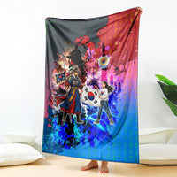 South Korea Flag Day Blanket National Pride - Traditional Warrior - Modern History