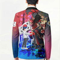 South Korea Flag Day Blazer National Pride - Traditional Warrior - Modern History