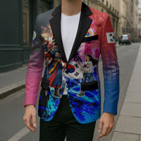 South Korea Flag Day Blazer National Pride - Traditional Warrior - Modern History