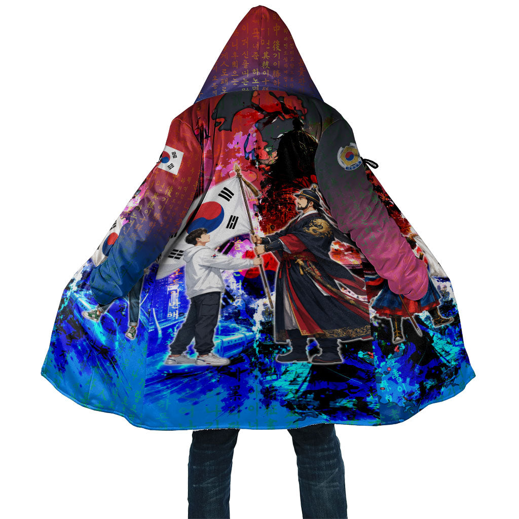 South Korea Flag Day Cloak National Pride - Traditional Warrior - Modern History