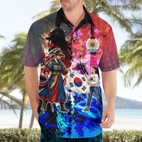 South Korea Flag Day Hawaiian Shirt National Pride - Traditional Warrior - Modern History