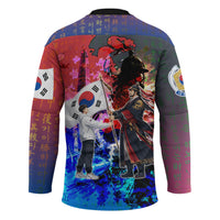 South Korea Flag Day Hockey Jersey National Pride - Traditional Warrior - Modern History