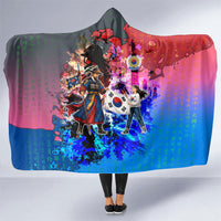 South Korea Flag Day Hooded Blanket National Pride - Traditional Warrior - Modern History