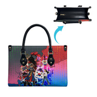 South Korea Flag Day Leather Bag National Pride - Traditional Warrior - Modern History