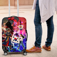 South Korea Flag Day Luggage Cover National Pride - Traditional Warrior - Modern History
