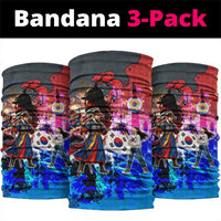 South Korea Flag Day Neck Gaiter National Pride - Traditional Warrior - Modern History