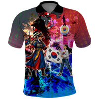 South Korea Flag Day Polo Shirt National Pride - Traditional Warrior - Modern History