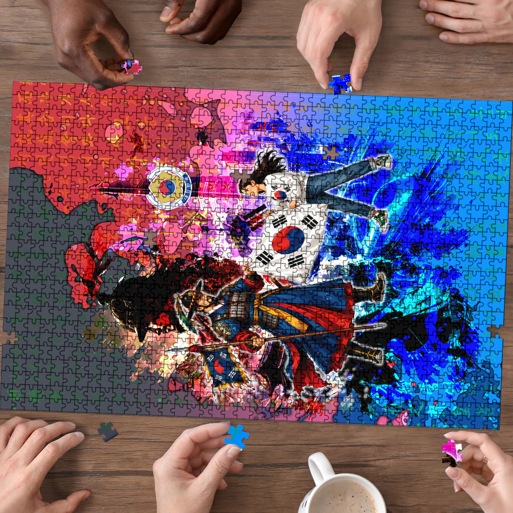 South Korea Flag Day Puzzle National Pride - Traditional Warrior - Modern History
