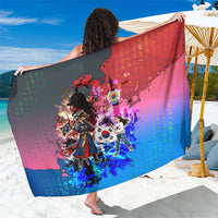 South Korea Flag Day Sarong National Pride - Traditional Warrior - Modern History