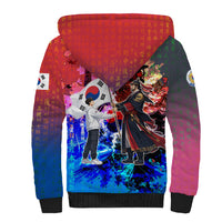 South Korea Flag Day Sherpa Hoodie National Pride - Traditional Warrior - Modern History