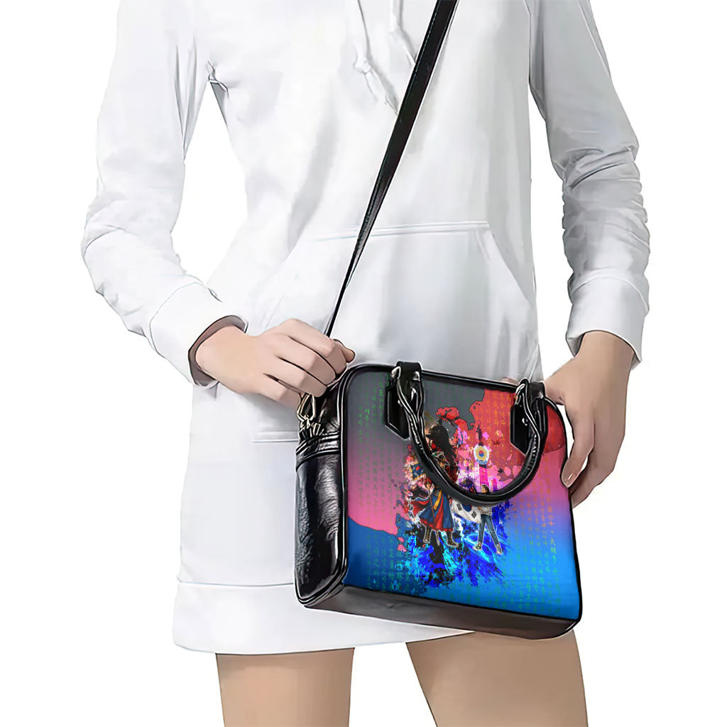South Korea Flag Day Shoulder Handbag National Pride - Traditional Warrior - Modern History