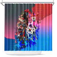 South Korea Flag Day Shower Curtain National Pride - Traditional Warrior - Modern History