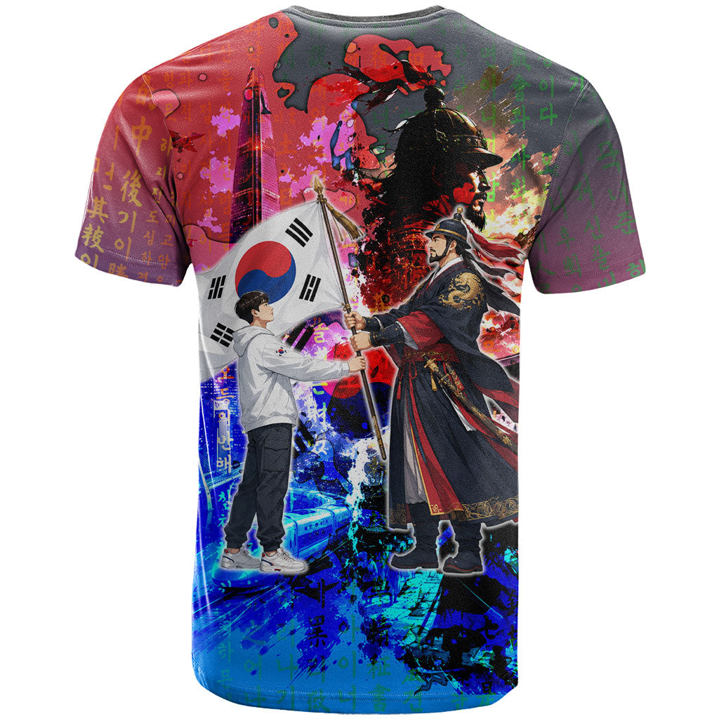 South Korea Flag Day T Shirt National Pride - Traditional Warrior - Modern History