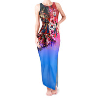 South Korea Flag Day Tank Maxi Dress National Pride - Traditional Warrior - Modern History