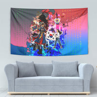 South Korea Flag Day Tapestry National Pride - Traditional Warrior - Modern History