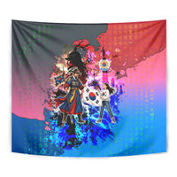 South Korea Flag Day Tapestry National Pride - Traditional Warrior - Modern History