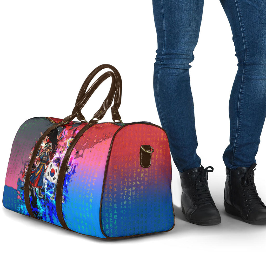 South Korea Flag Day Travel Bag National Pride - Traditional Warrior - Modern History