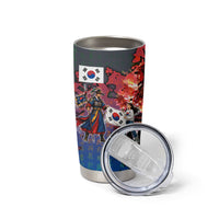South Korea Flag Day Tumbler Cup National Pride - Traditional Warrior - Modern History