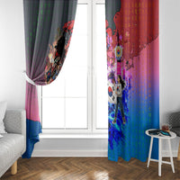 South Korea Flag Day Window Curtain National Pride - Traditional Warrior - Modern History