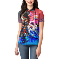 South Korea Flag Day Women Polo Shirt National Pride - Traditional Warrior - Modern History