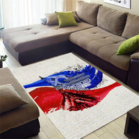 South Korea Flag Day Area Rug Patriotic Cultural Landmarks Map