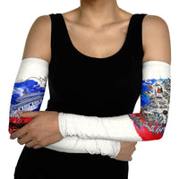 South Korea Flag Day Arm Sleeves Patriotic Cultural Landmarks Map