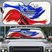South Korea Flag Day Auto Sun Shade Patriotic Cultural Landmarks Map