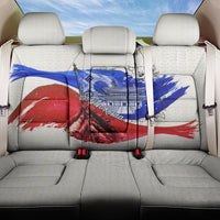 South Korea Flag Day Back Car Seat Cover Patriotic Cultural Landmarks Map