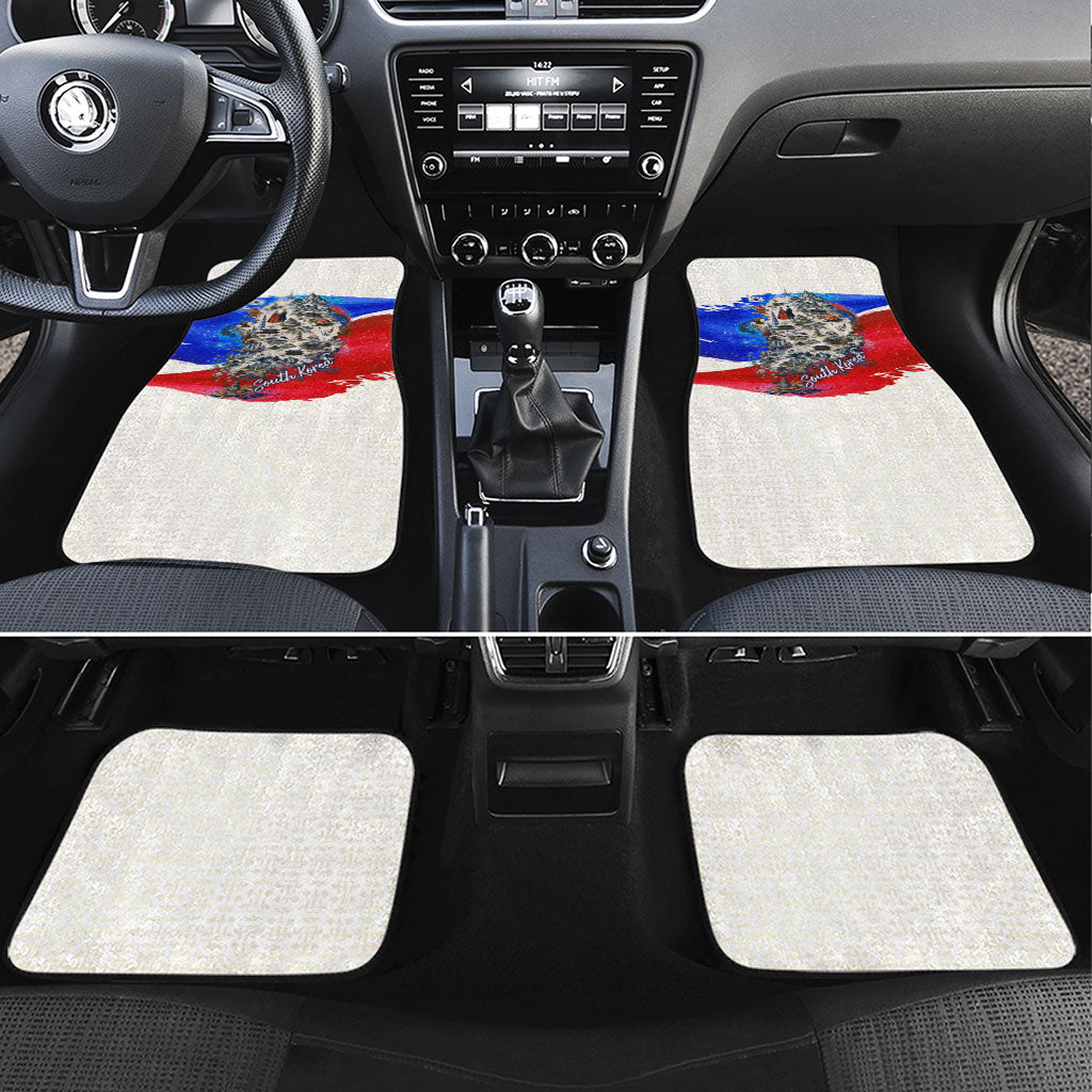 South Korea Flag Day Car Mats Patriotic Cultural Landmarks Map