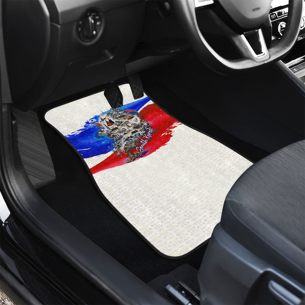 South Korea Flag Day Car Mats Patriotic Cultural Landmarks Map