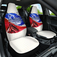 South Korea Flag Day Car Seat Cover Patriotic Cultural Landmarks Map