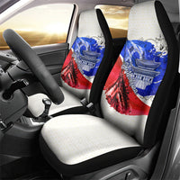 South Korea Flag Day Car Seat Cover Patriotic Cultural Landmarks Map