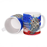 South Korea Flag Day Ceramic Mug Patriotic Cultural Landmarks Map