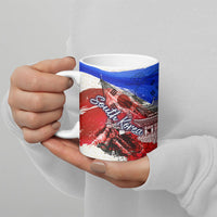 South Korea Flag Day Ceramic Mug Patriotic Cultural Landmarks Map