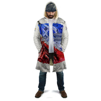 South Korea Flag Day Cloak Patriotic Cultural Landmarks Map
