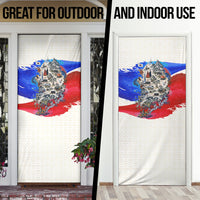 South Korea Flag Day Door Cover Patriotic Cultural Landmarks Map