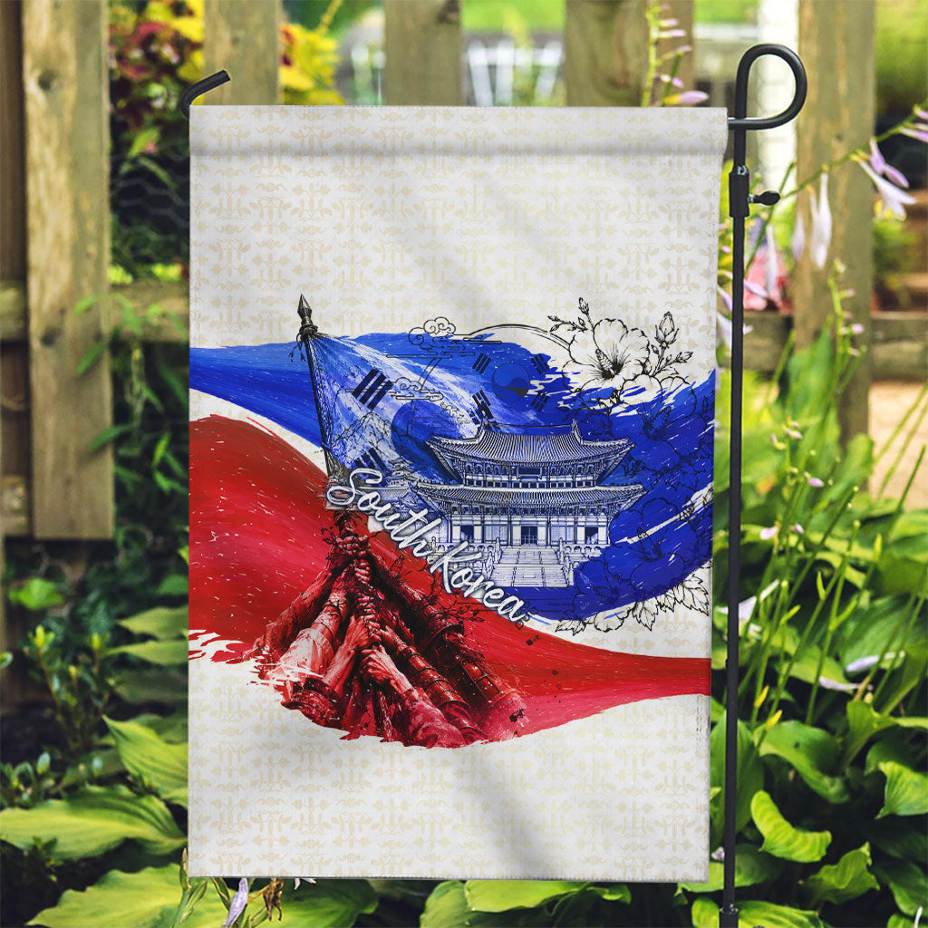 South Korea Flag Day Garden Flag Patriotic Cultural Landmarks Map