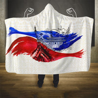 South Korea Flag Day Hooded Blanket Patriotic Cultural Landmarks Map