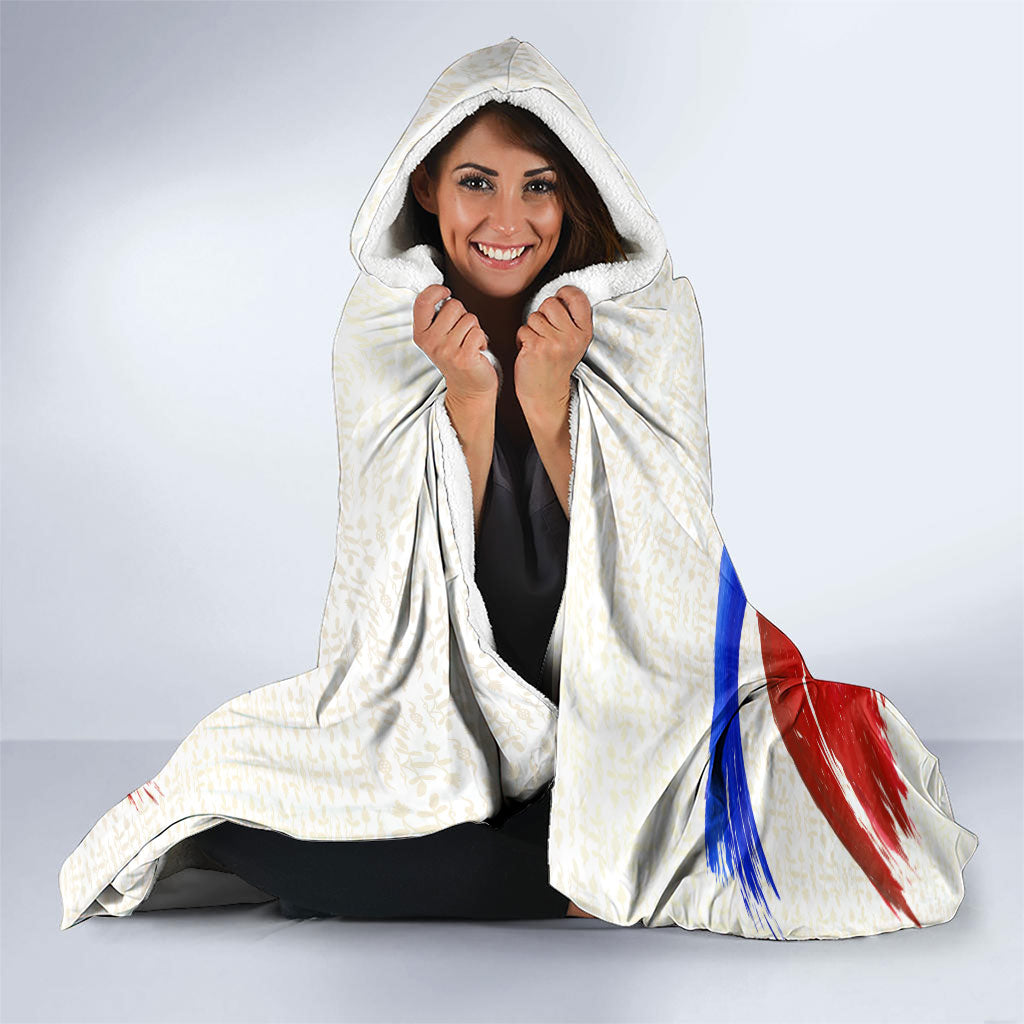 South Korea Flag Day Hooded Blanket Patriotic Cultural Landmarks Map