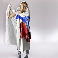 South Korea Flag Day Hooded Blanket Patriotic Cultural Landmarks Map